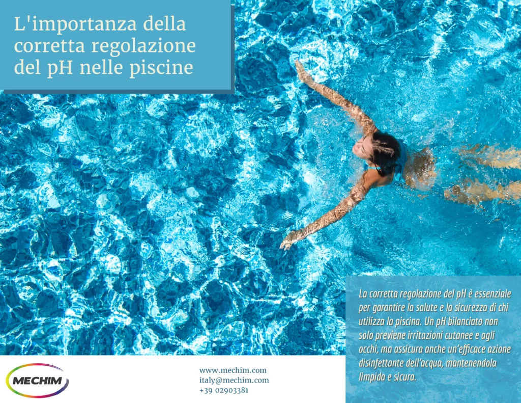 Infografica pH piscine Mechim